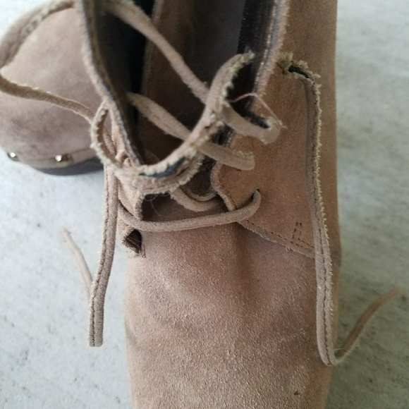 Steve Madden Brown Studded Heeled Booties - Picture 7 of 7